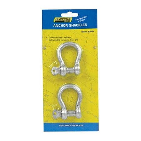 Seachoice 43071 Shackle-Galvanized 0.75 in. 8092256